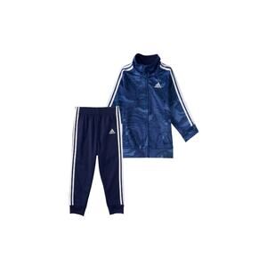 Adidas Baby Boys 12M Zip Front Printed Tricot Jacket and Jogger Pants, 2…